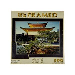 Sure-Lox Kinkakuji Temple Kyoto, Japan 500 Piece New Vintage Jigsaw Puzzle